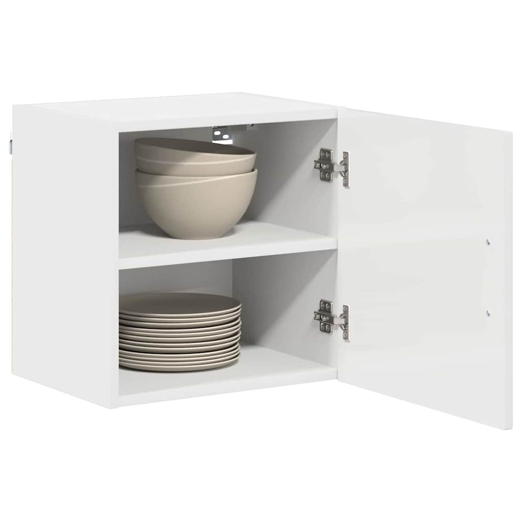 Küchenhängeschrank mit Regal Weiß 40 x 31 x 40 cm Holzwerkstoff